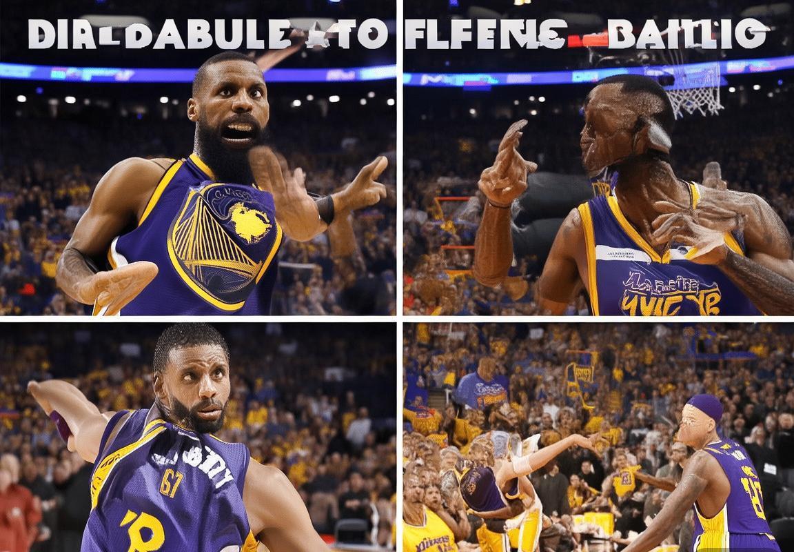 2016年NBA经典对决：勇士VS湖人，传承与创新巅峰对决